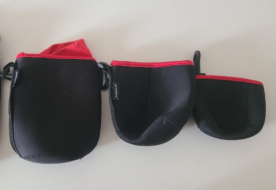 Camera Lens Pouches (Set of 4) — photo 1 of 3